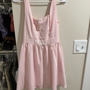 baby doll pink boutique dress